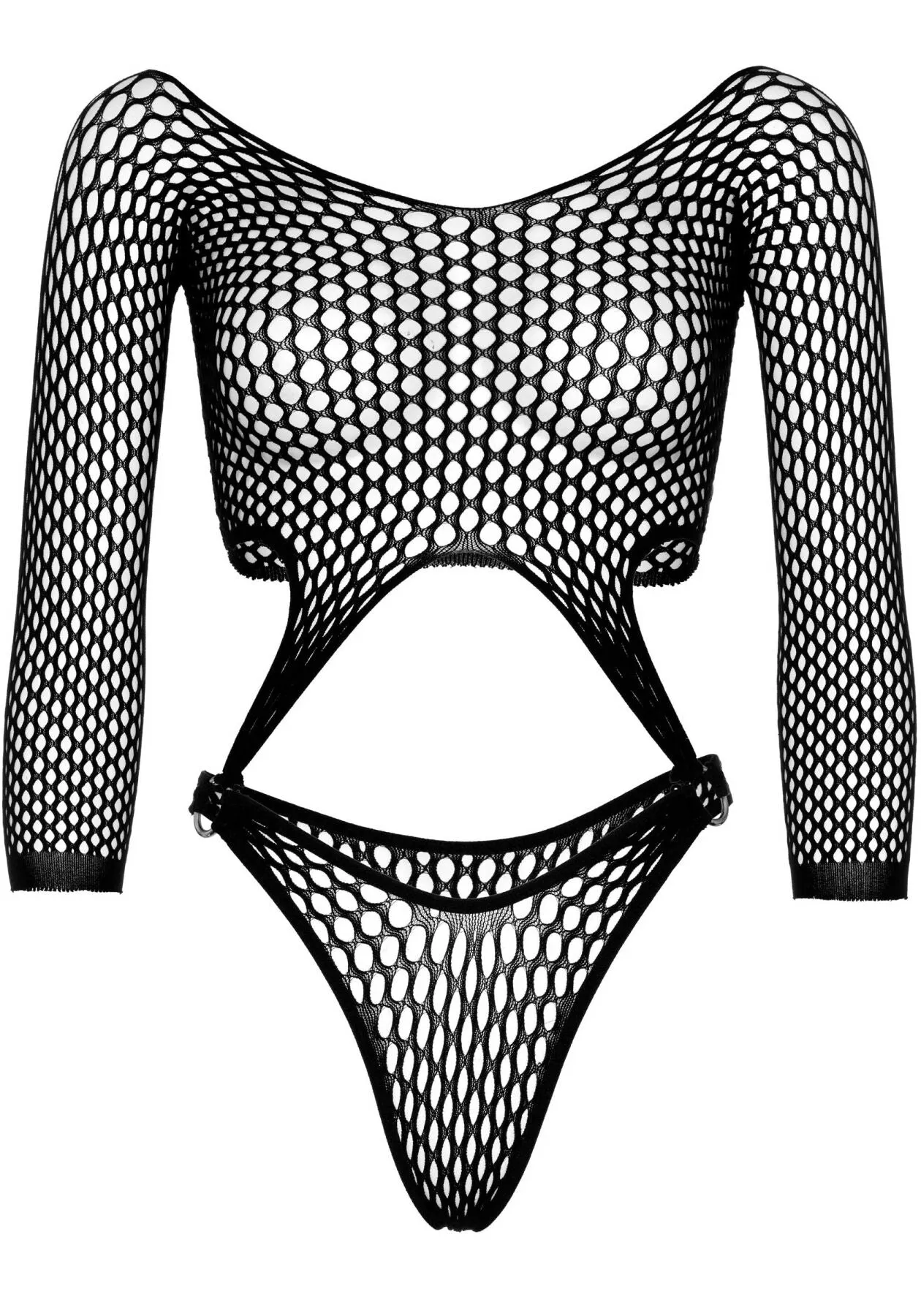 Еротичне боді Leg Avenue Top bodysuit with thong back