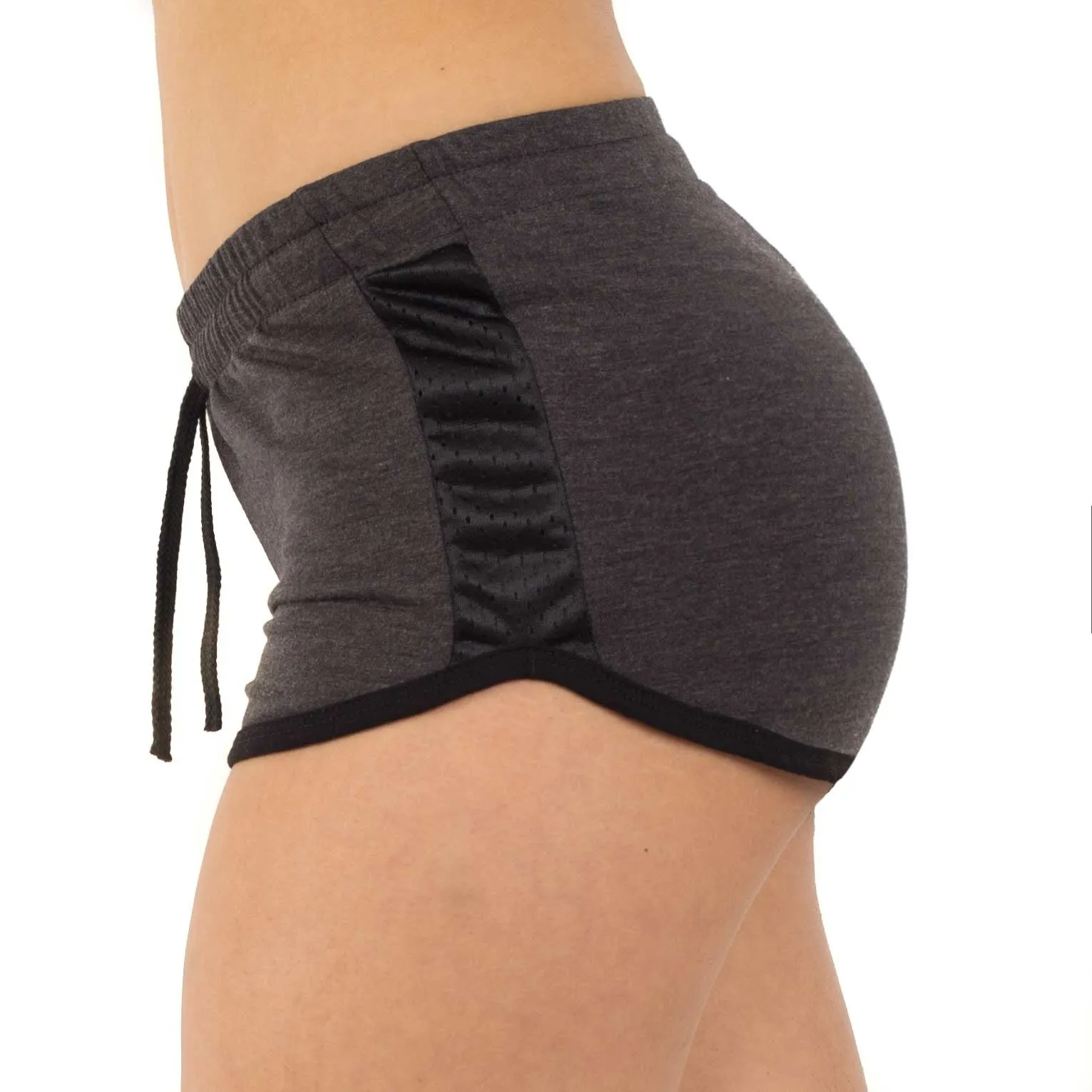 2008 - Women's Contrast Mesh Detail Shorts