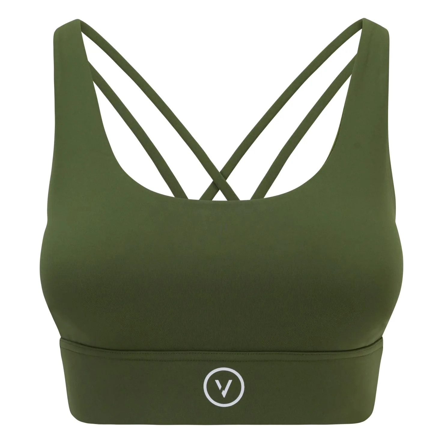 247 Sports Bra Green