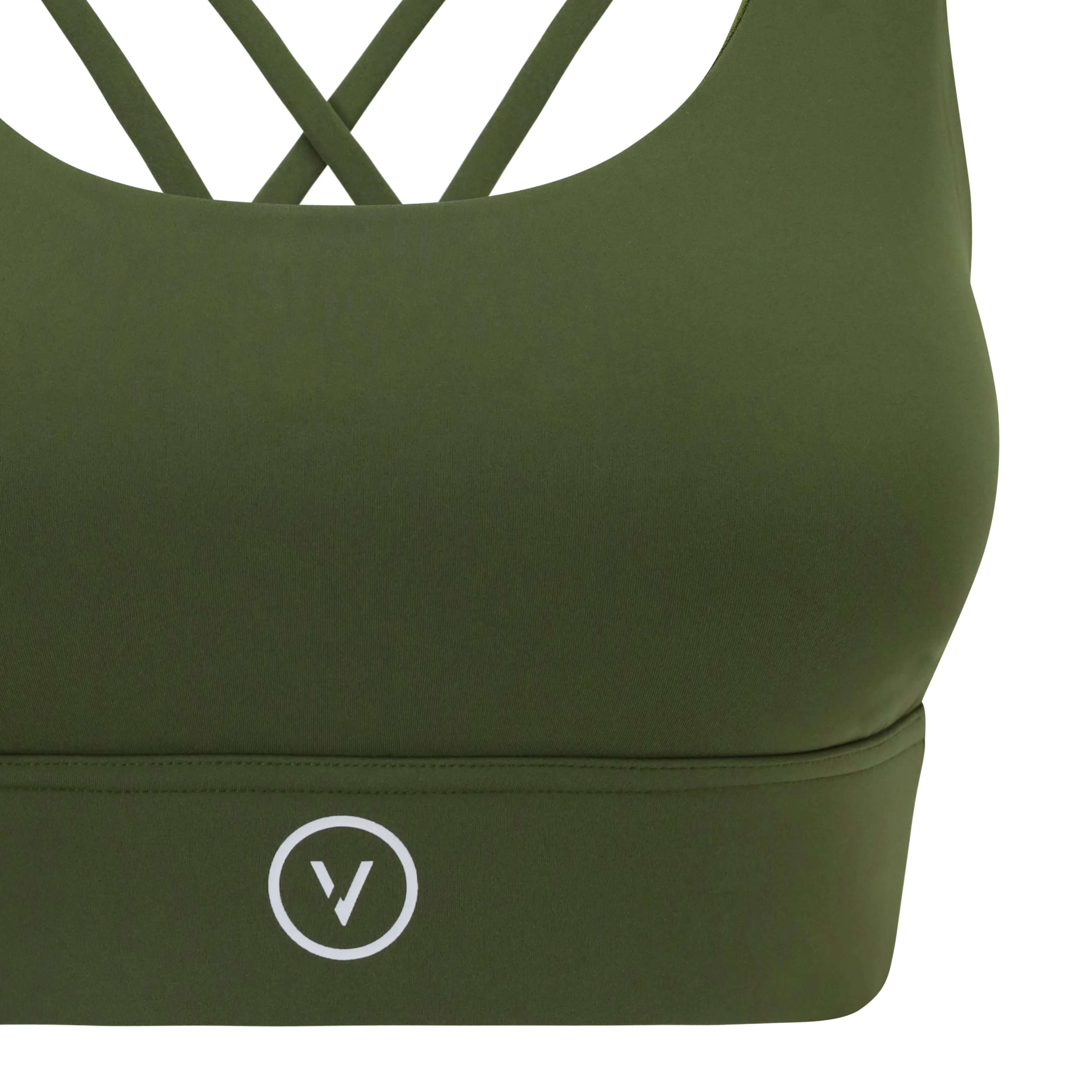 247 Sports Bra Green
