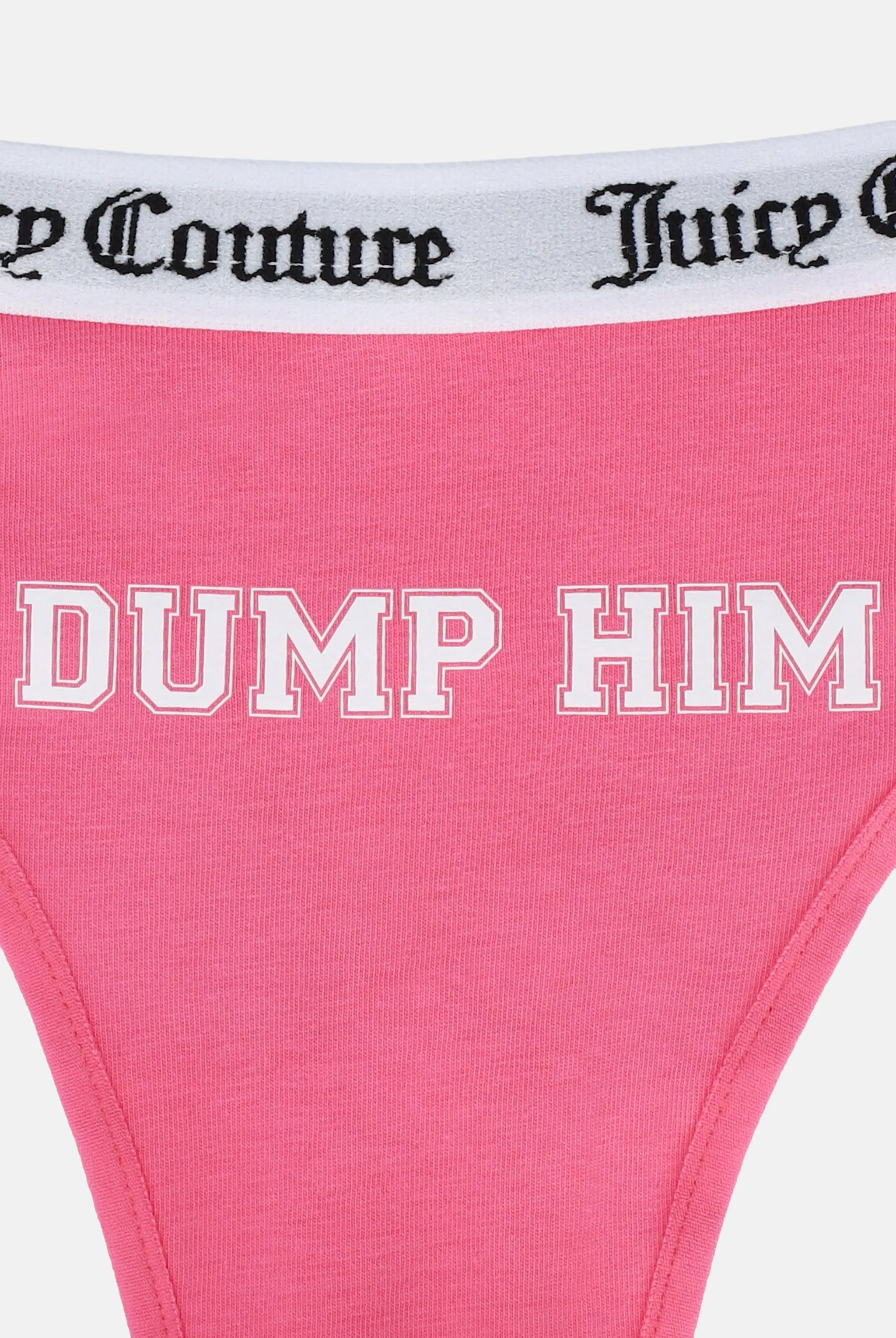 5 PACK SLOGAN COTTON THONG SET