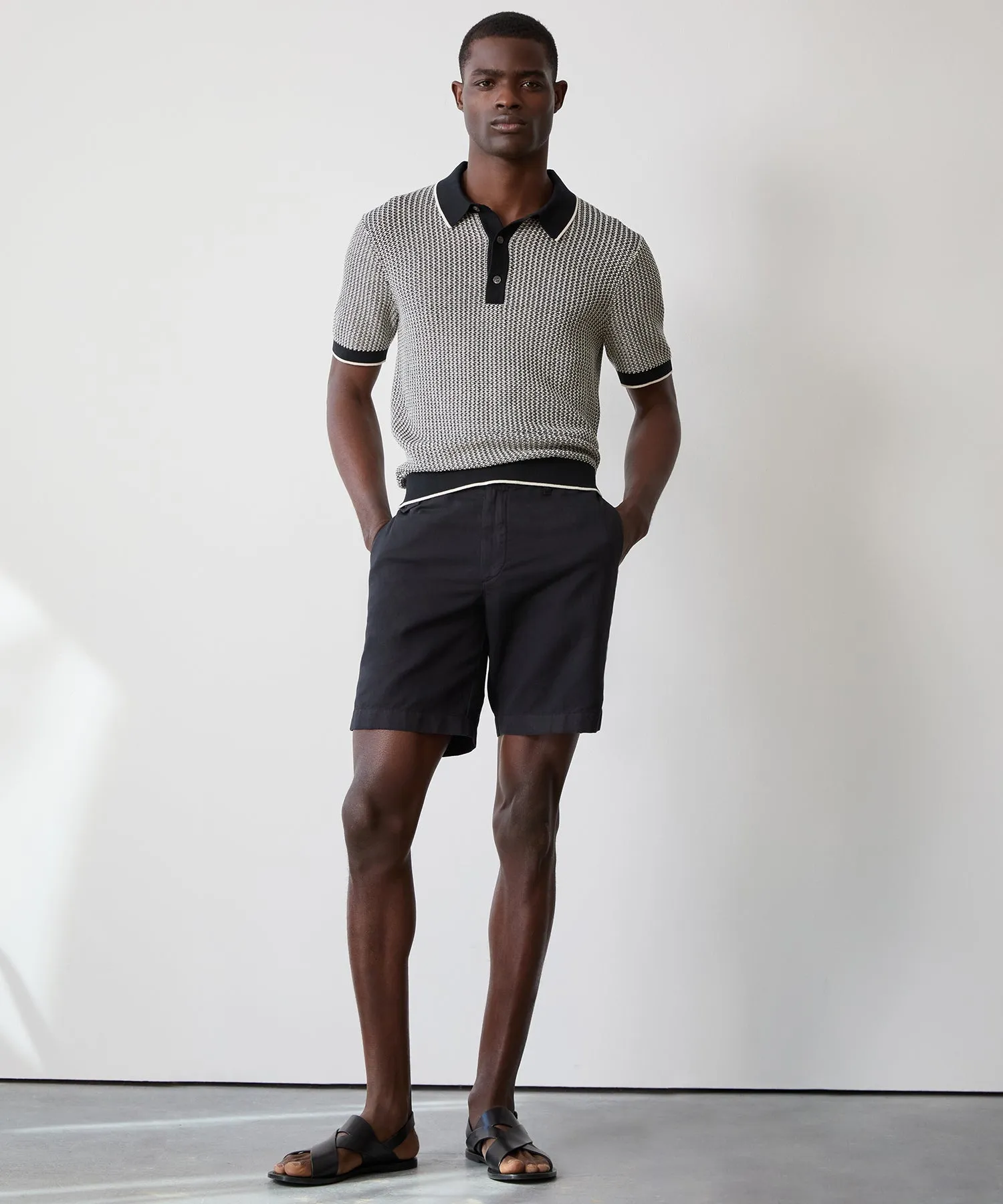 7" Cotton Linen Hudson Short