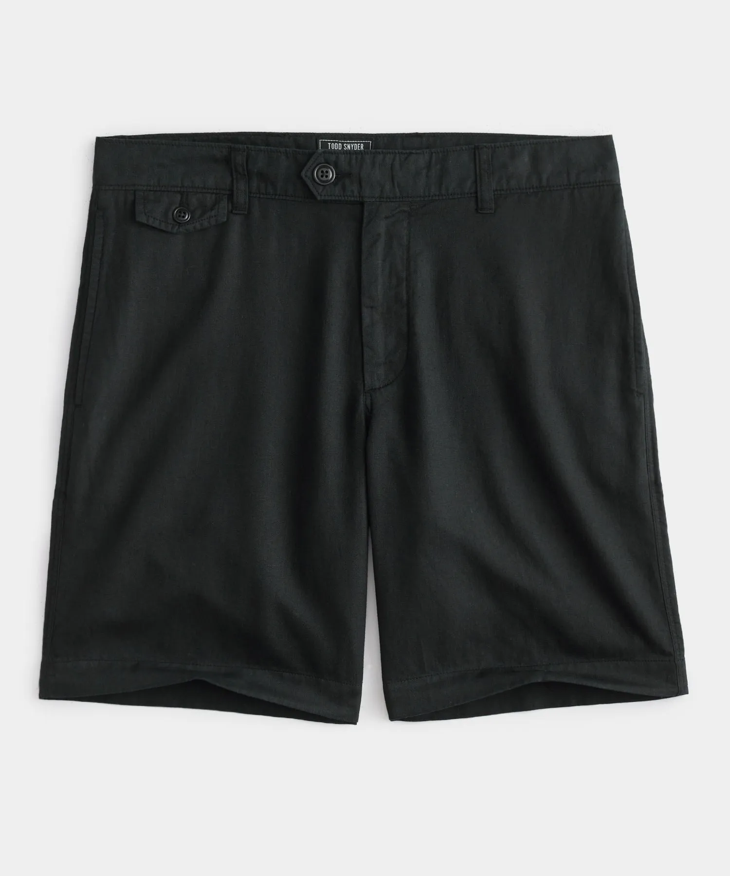 7" Cotton Linen Hudson Short