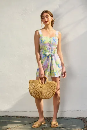 Abella Button Down Romper