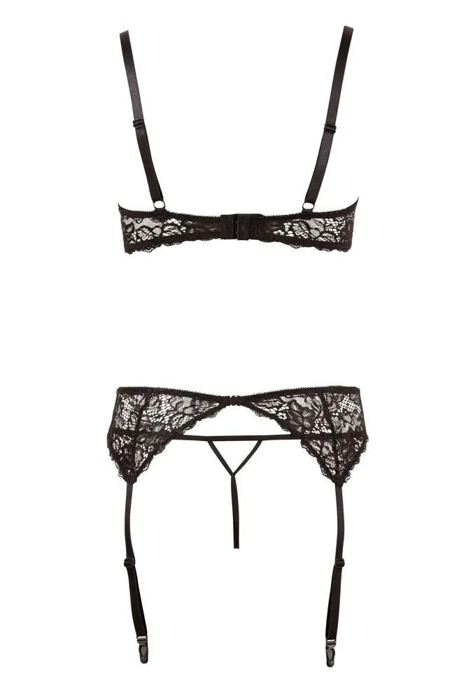 Abierta Fina Shelf Lingerie Set