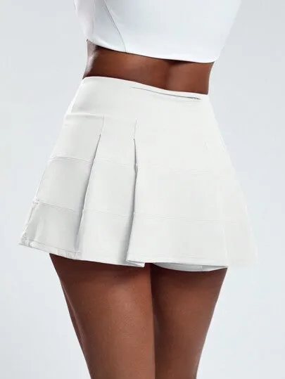 Activina Women's Sports Skort – Phone Pocket, Lightweight & Stretchy for Yoga & Tennis