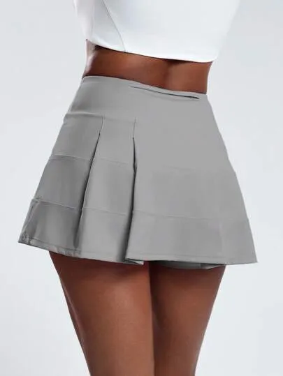 Activina Women's Sports Skort – Phone Pocket, Lightweight & Stretchy for Yoga & Tennis