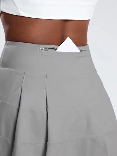 Activina Women's Sports Skort – Phone Pocket, Lightweight & Stretchy for Yoga & Tennis
