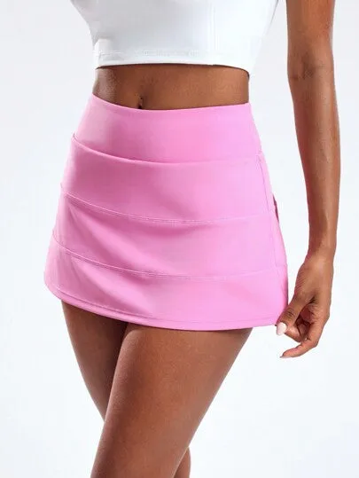 Activina Women's Sports Skort – Phone Pocket, Lightweight & Stretchy for Yoga & Tennis