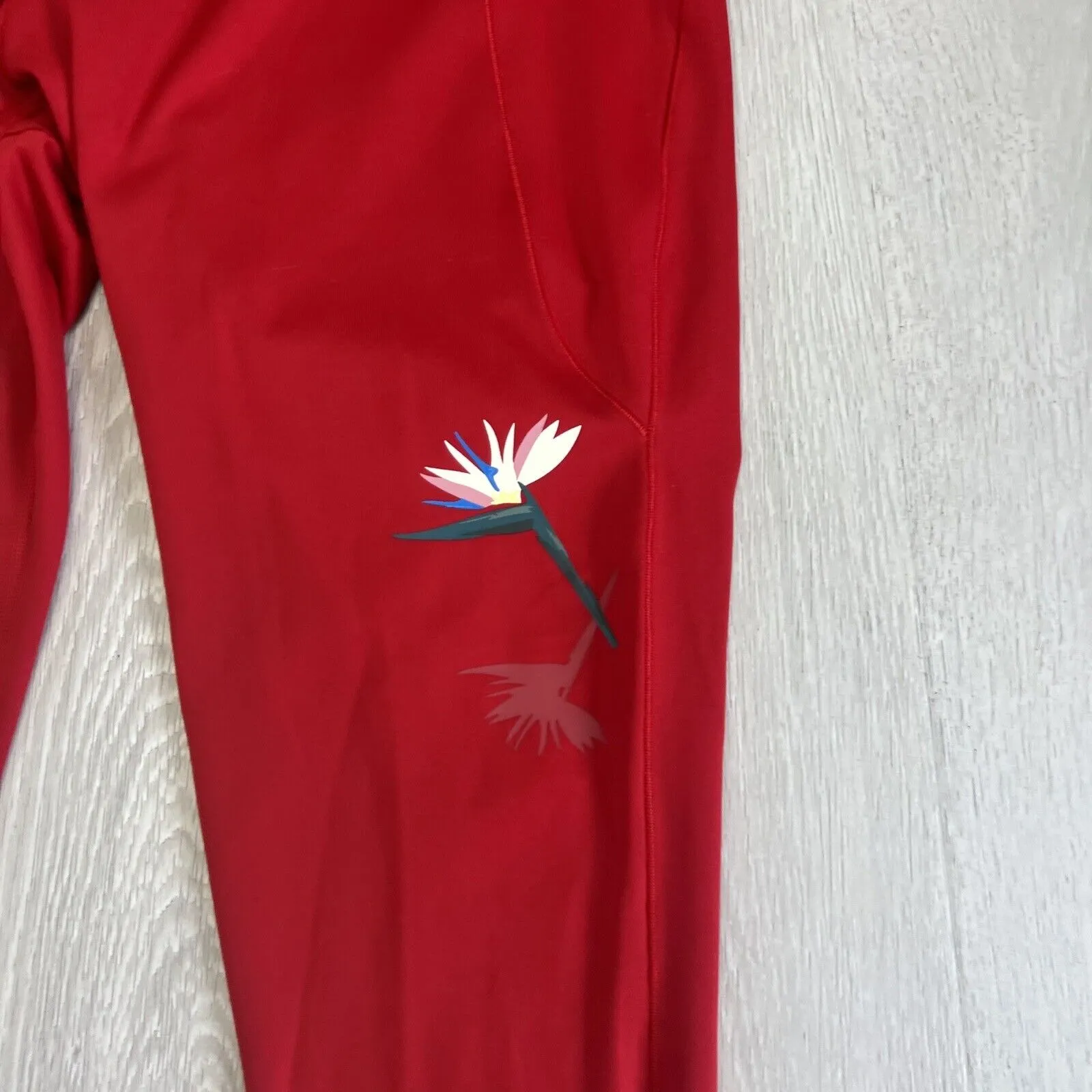 adidas x Thebe Magugu Womens Red Activewear Set Size 2XL