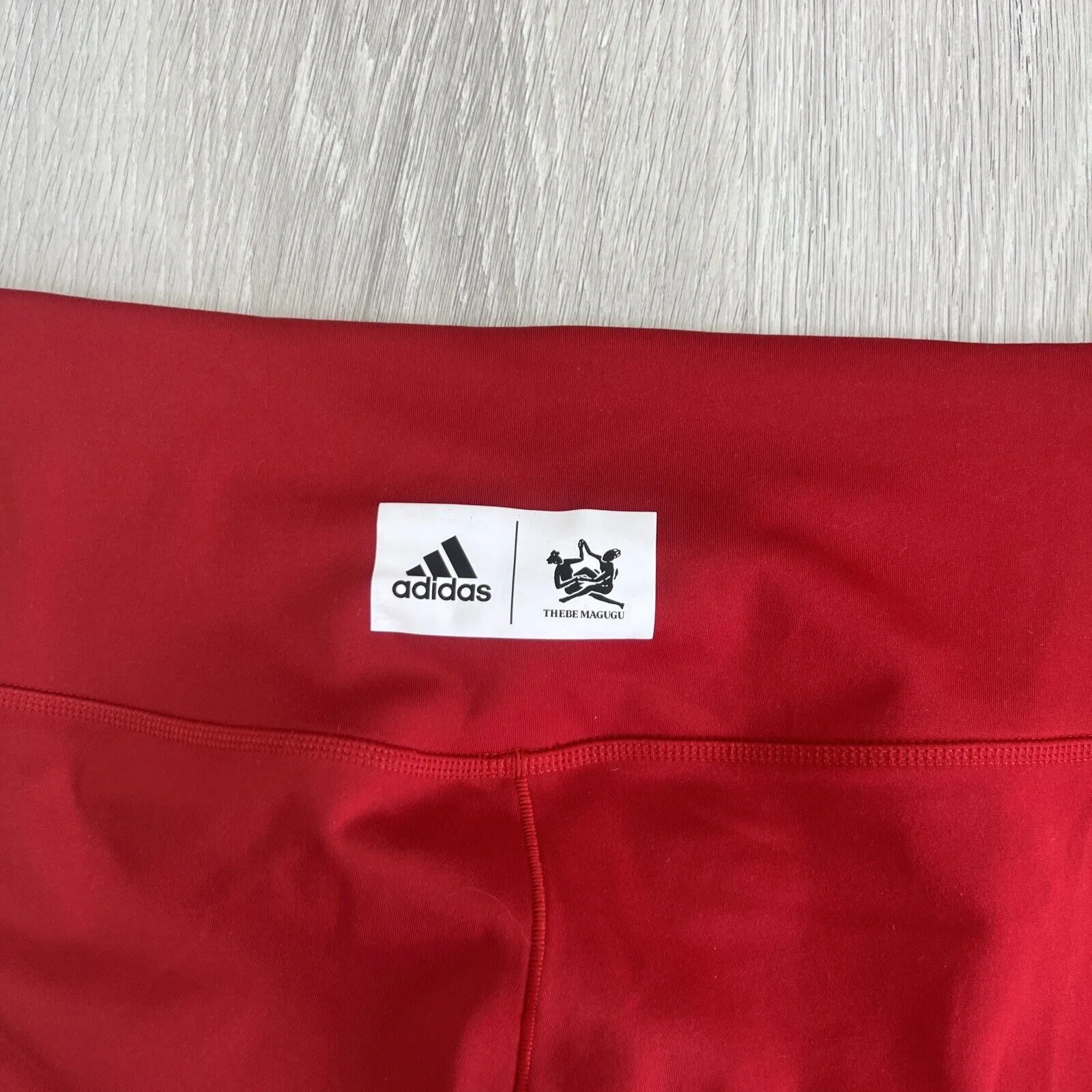 adidas x Thebe Magugu Womens Red Activewear Set Size 2XL