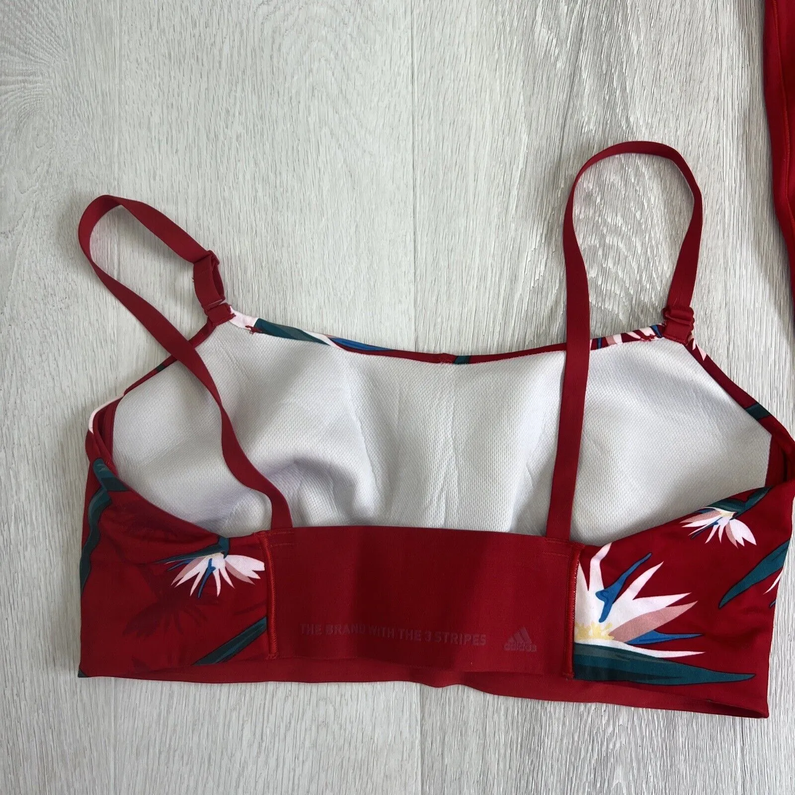 adidas x Thebe Magugu Womens Red Activewear Set Size 2XL