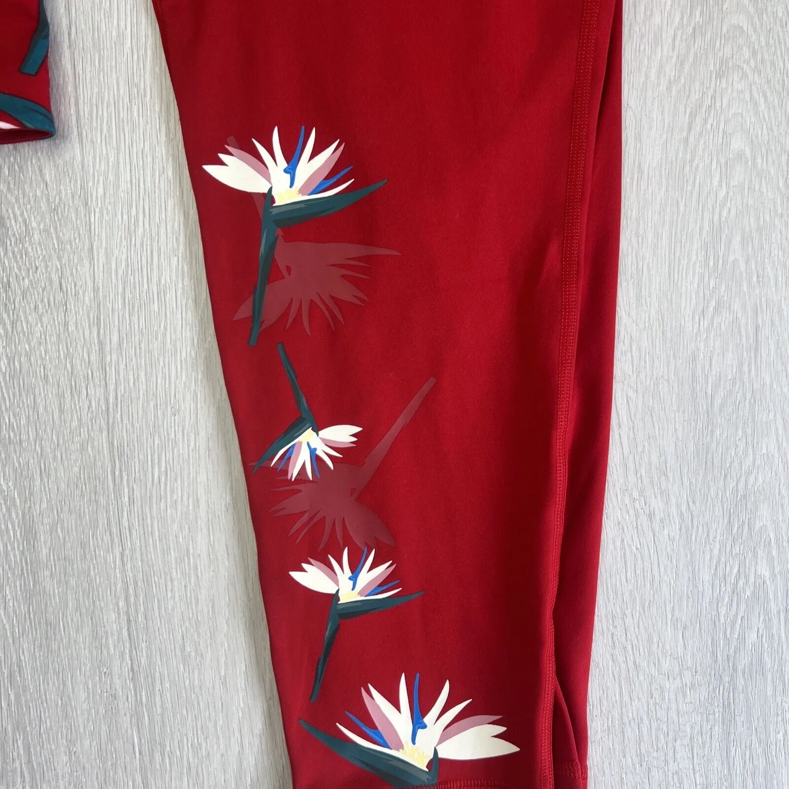 adidas x Thebe Magugu Womens Red Activewear Set Size 2XL