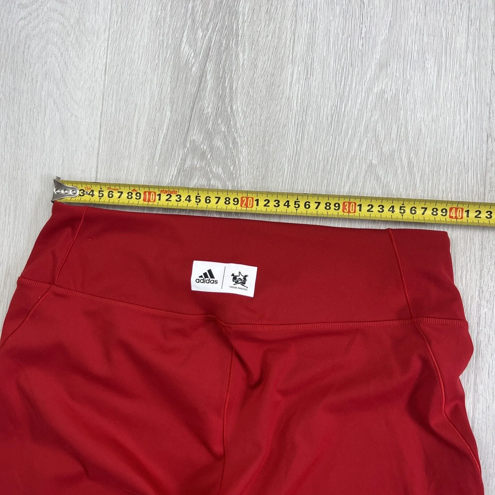 adidas x Thebe Magugu Womens Red Activewear Set Size 2XL