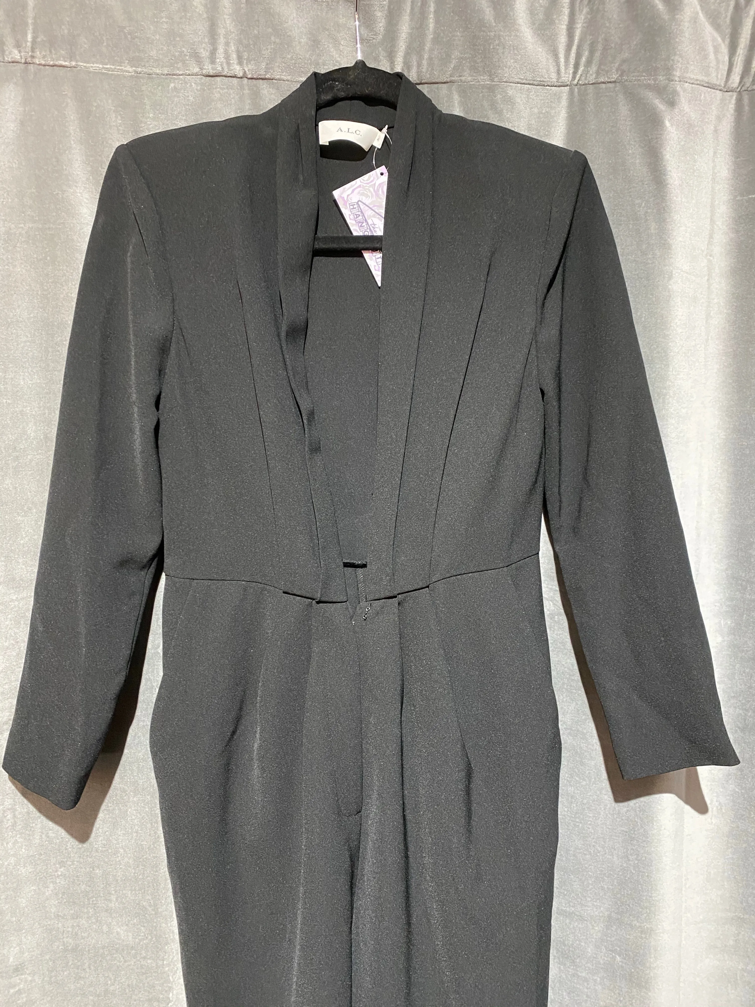 A.L.C Black Kieran Jumpsuit
