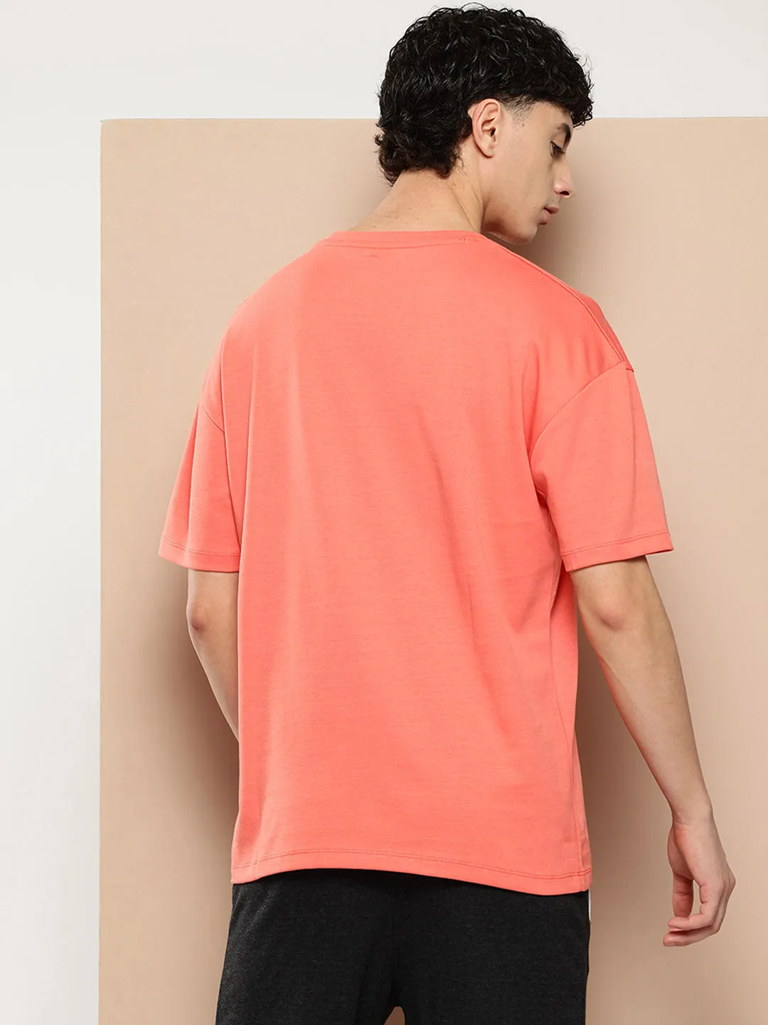 Alcis Men Typography Printed Sports T-shirt