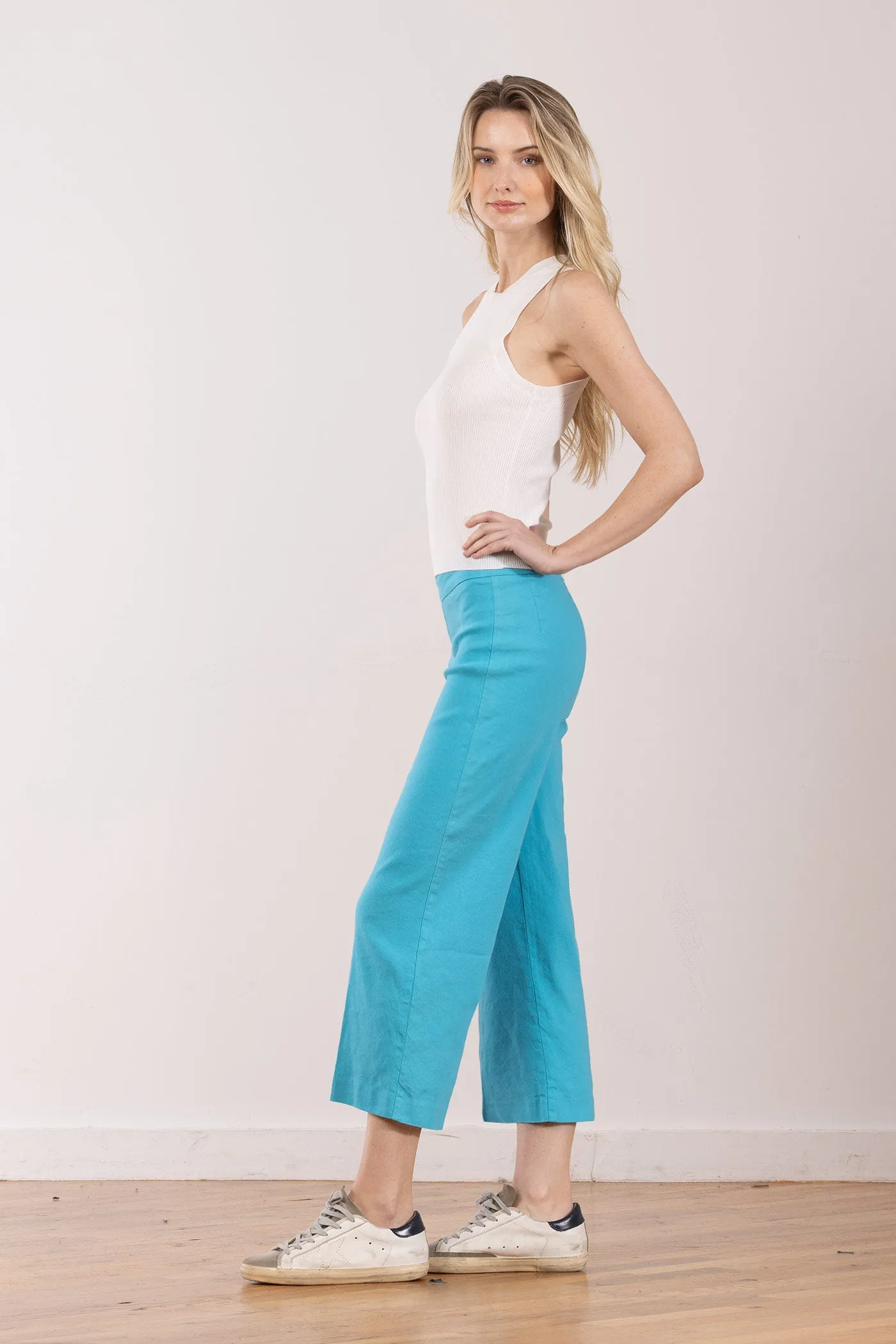 ALEX Linen Aqua