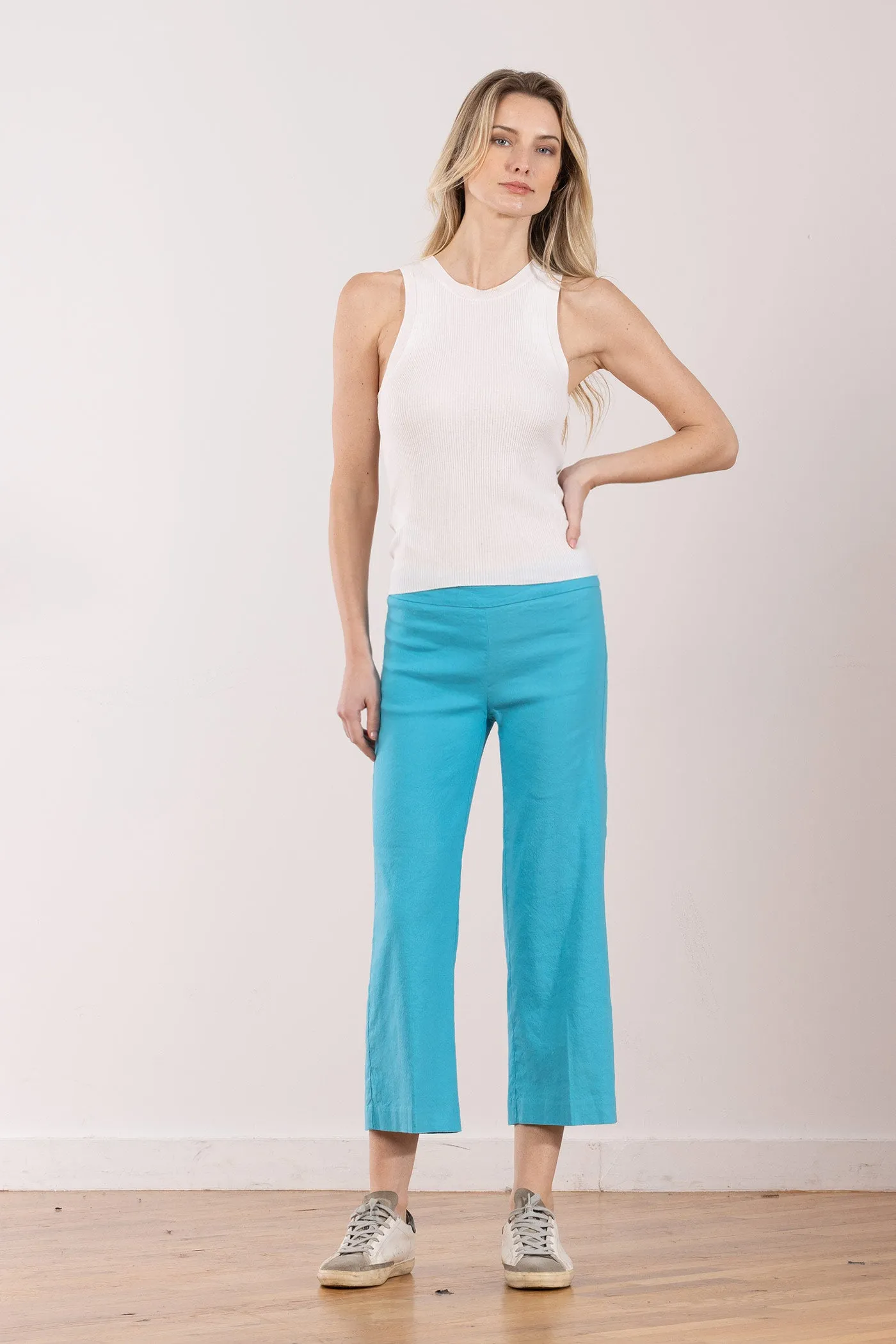 ALEX Linen Aqua