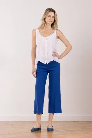 ALEX Linen Electric Blue