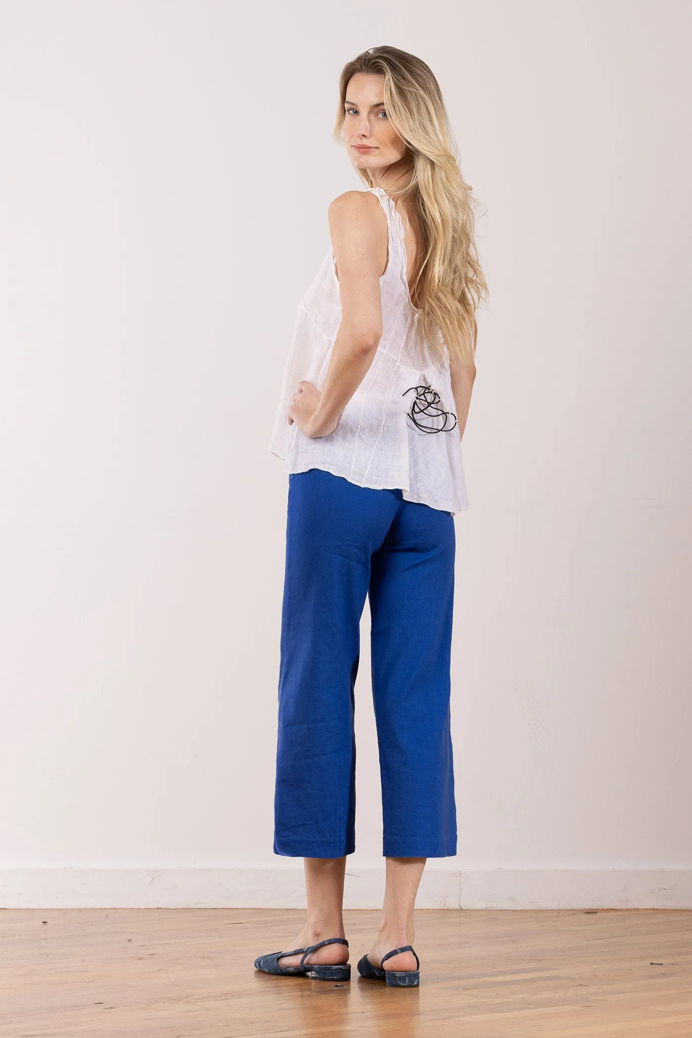 ALEX Linen Electric Blue