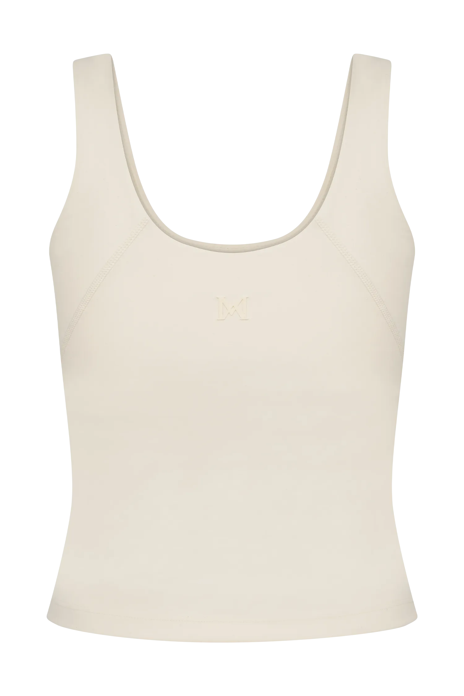 Alexandra Yoga Top - Ivory