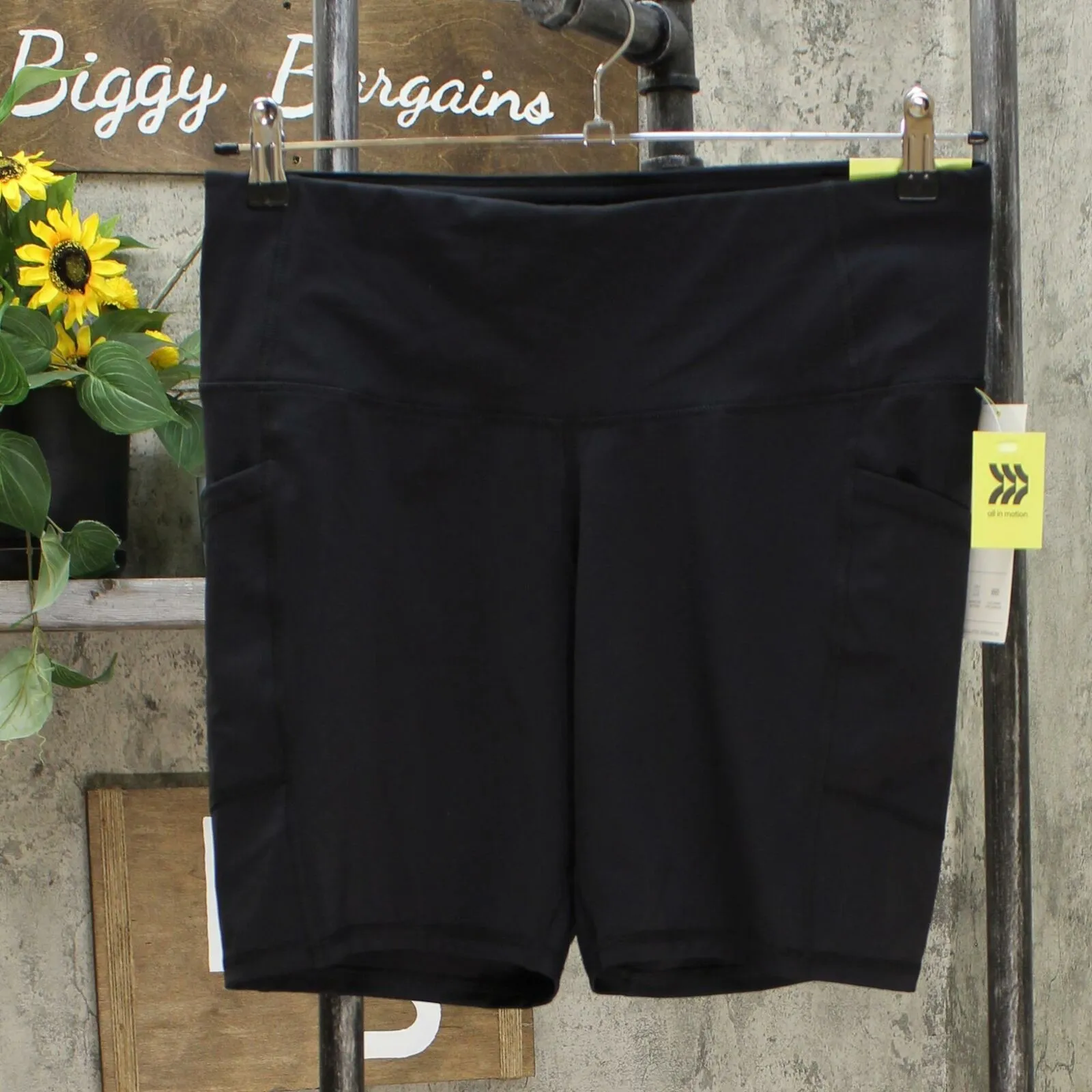 All In Motion Women's Sculpted High-Rise Bike Shorts