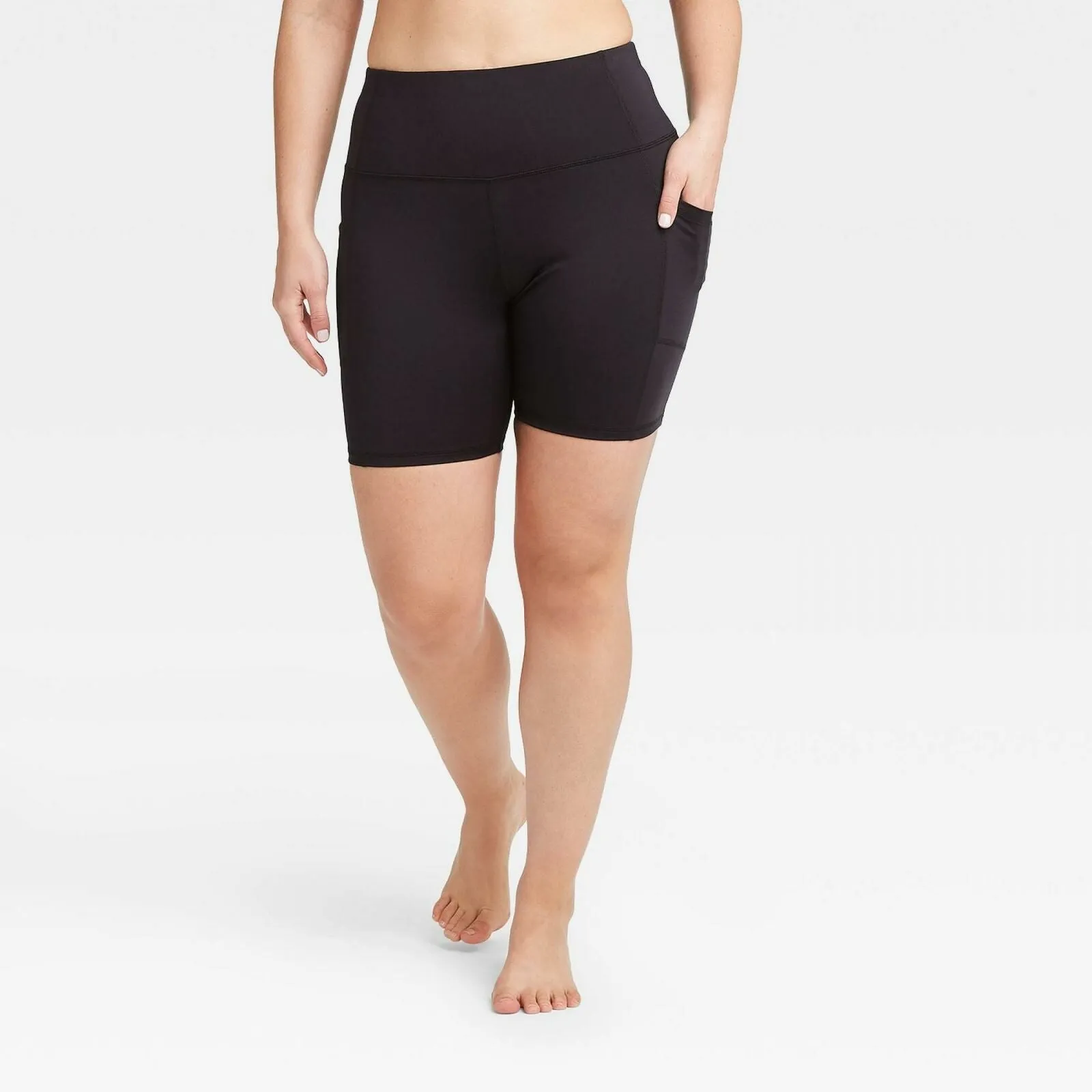 All In Motion Women's Sculpted High-Rise Bike Shorts