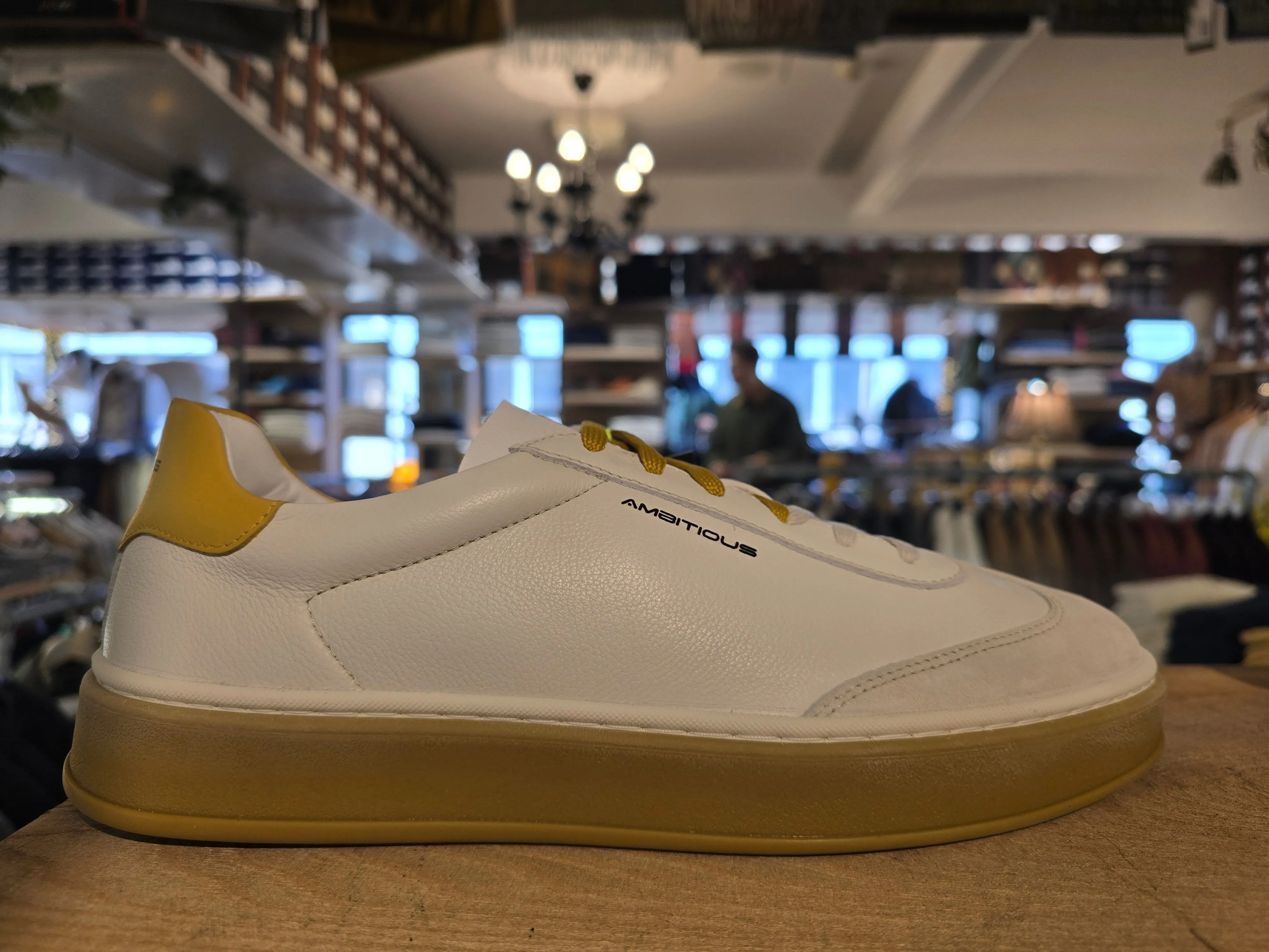 Ambitious Hans Off White Mustard