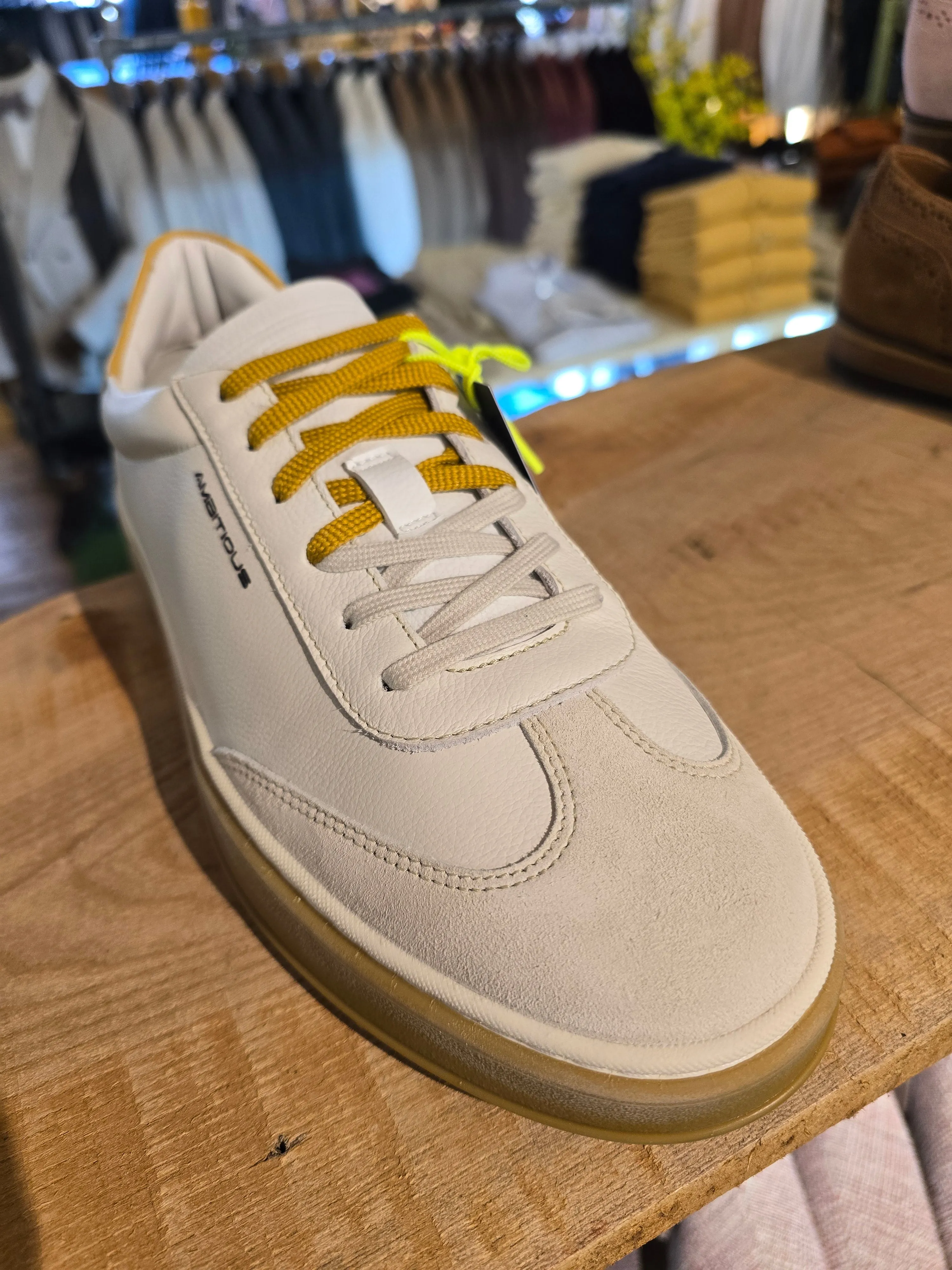Ambitious Hans Off White Mustard