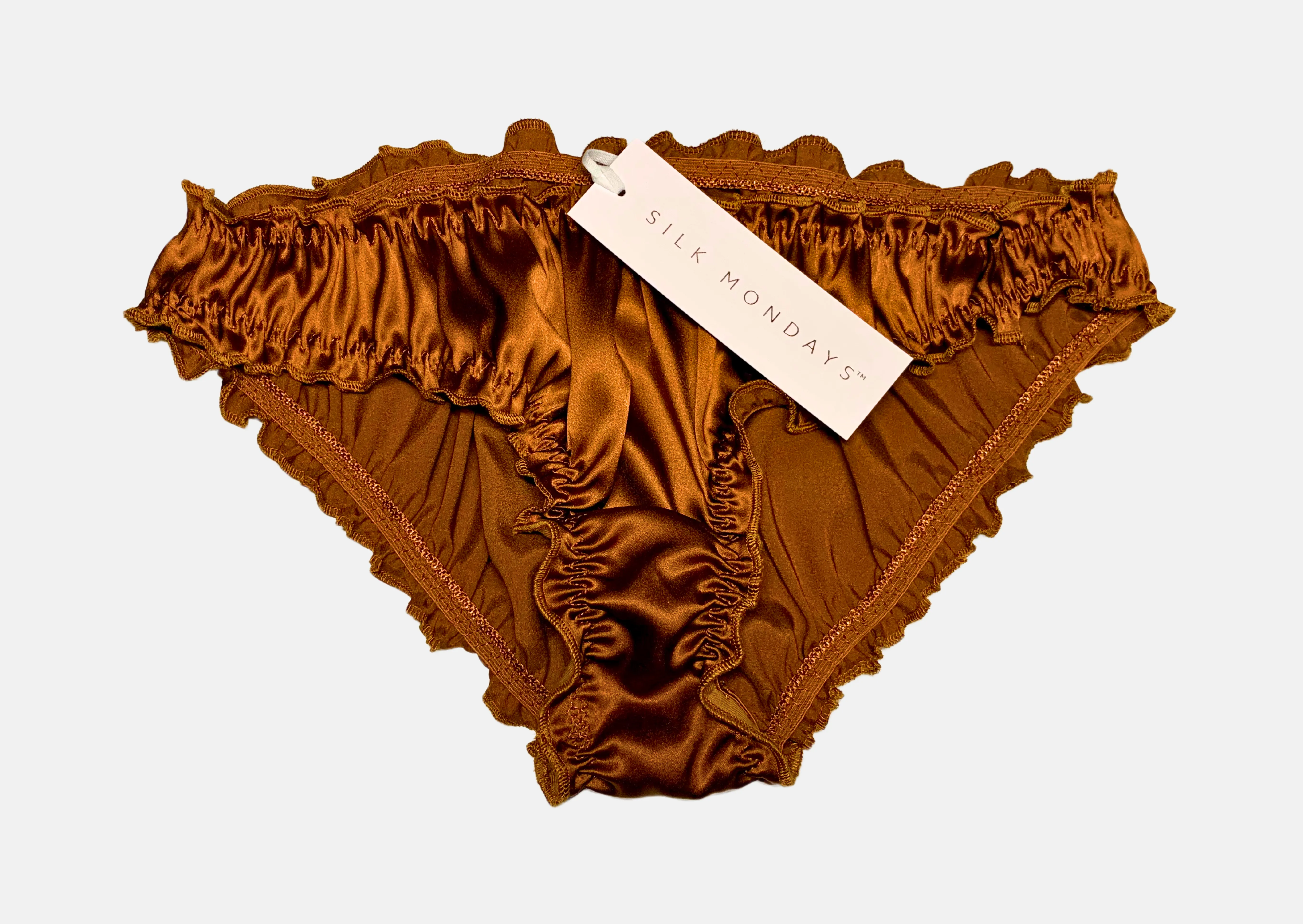 Amie Silk Ruffle Panties