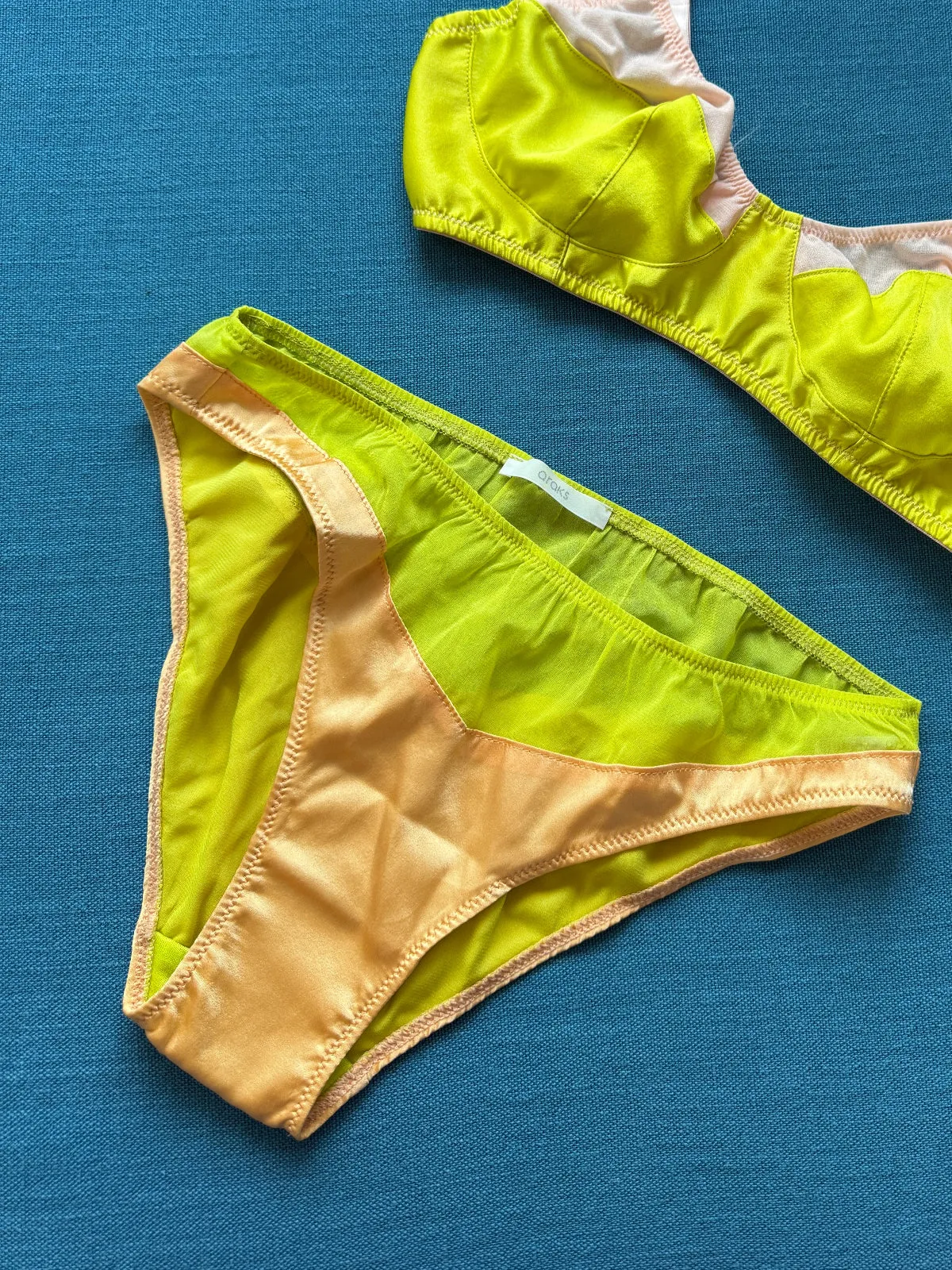 Araks: Aaron Silk Panty Brief - Nectar