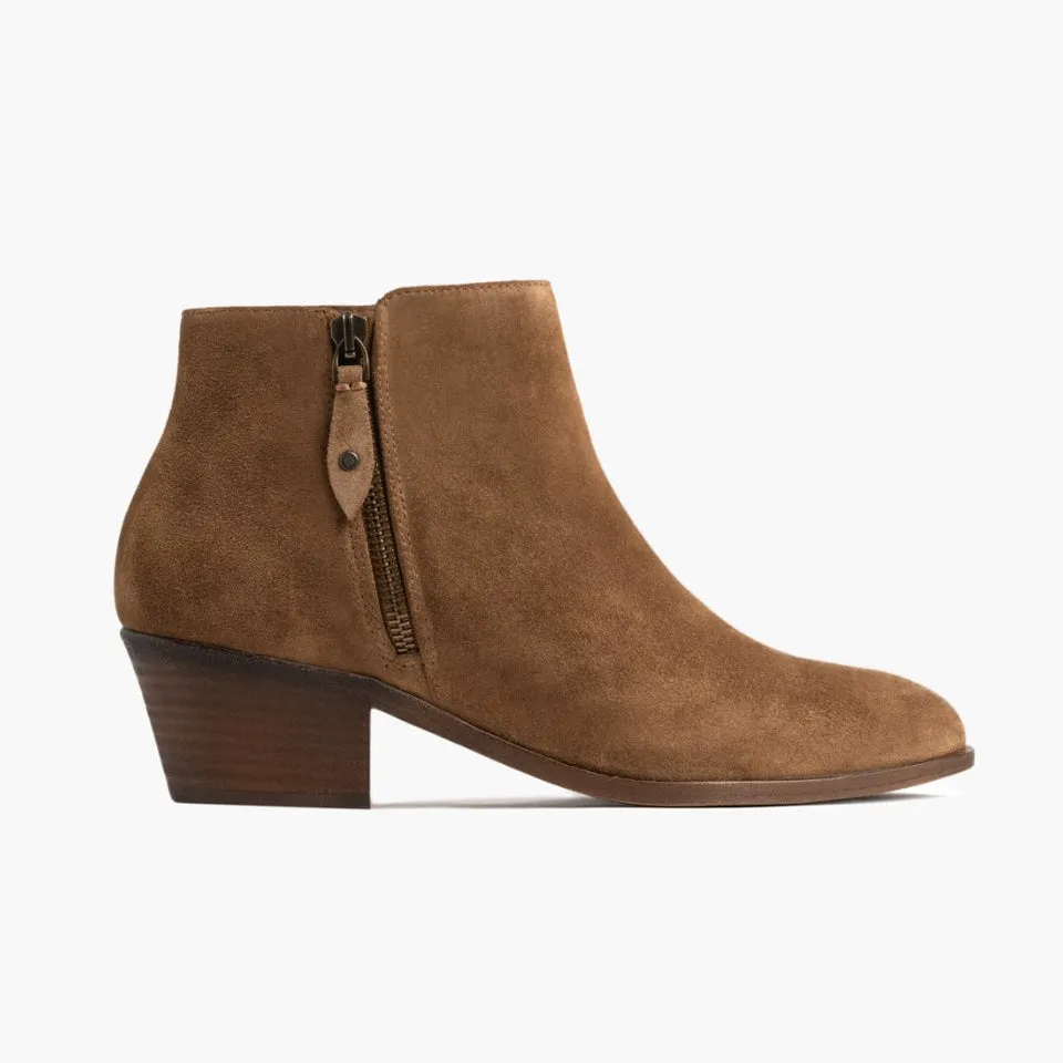 Aria Brown Suede Women Boots