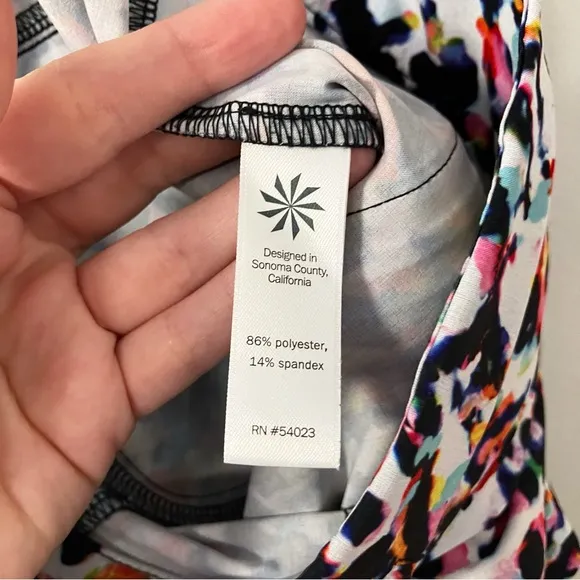 Athleta | Confetti Printed Hudson Shortie 10