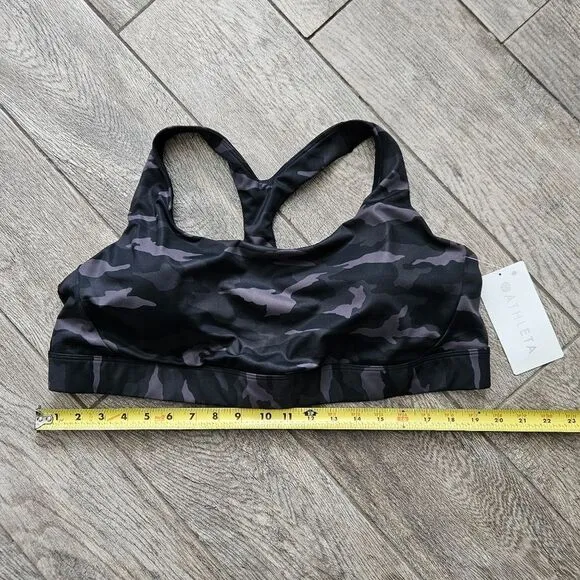 Athleta D-DD Ultimate Printed Camo Sports Bra Size 2X