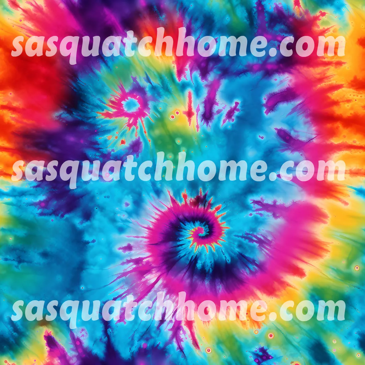 Athletic Shorts Women's Short Yoga / Sports Shorts - 19 Tie Dye Designs