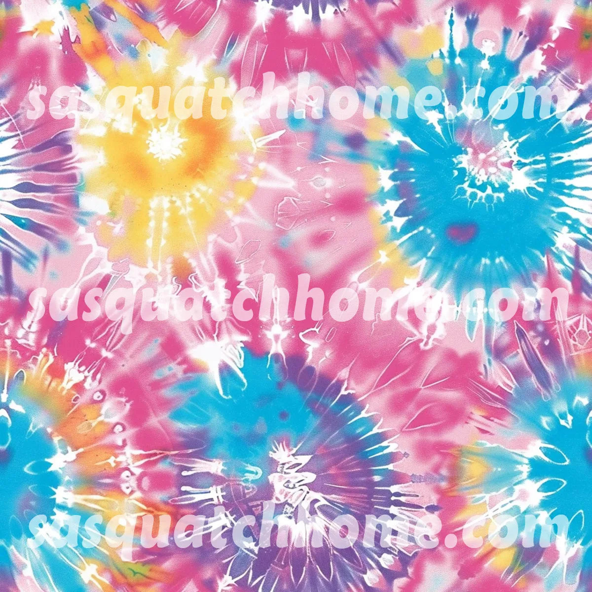 Athletic Shorts Women's Short Yoga / Sports Shorts - 19 Tie Dye Designs