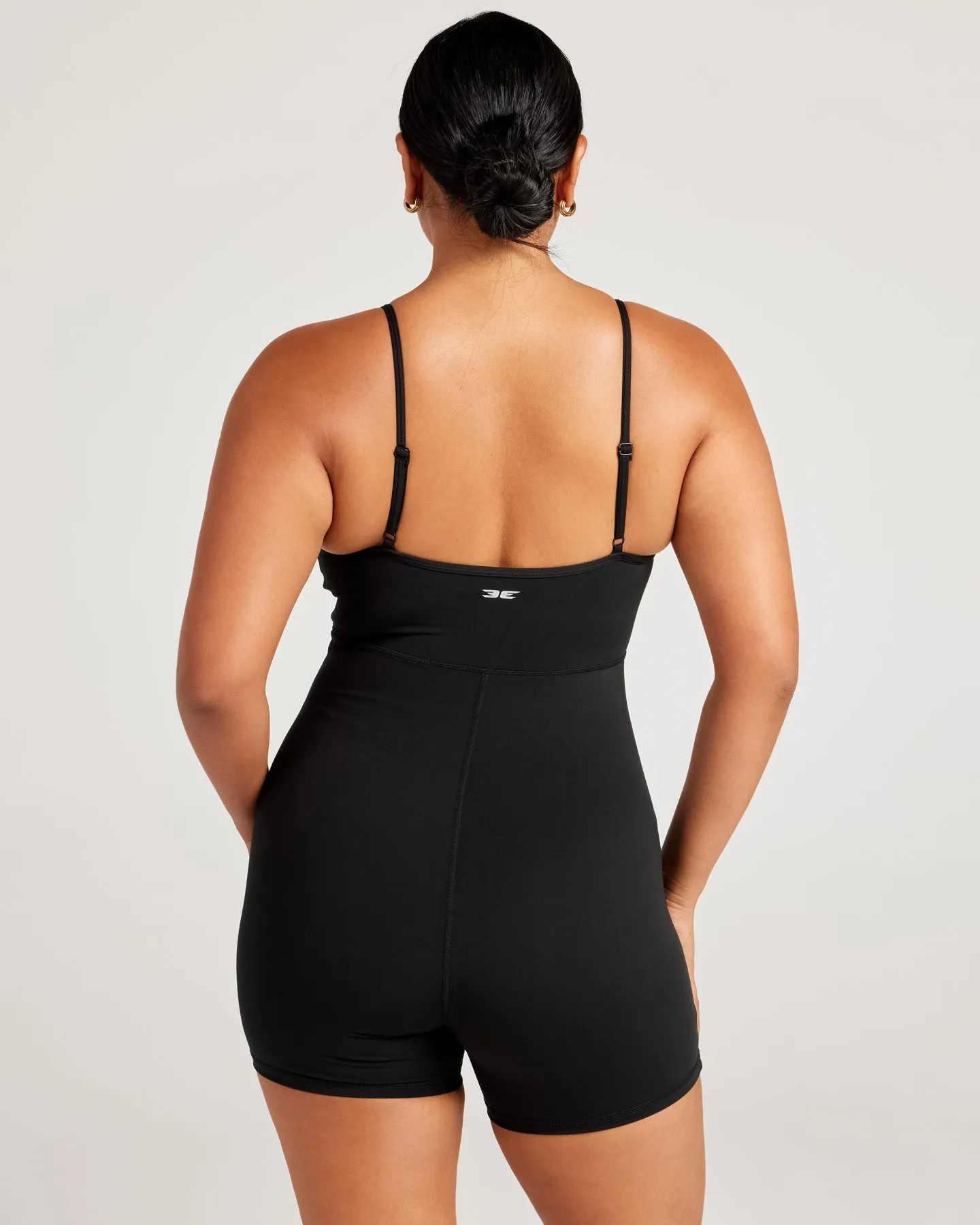 Aura Cut Out Unitard - Black
