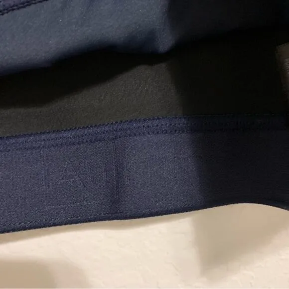 AUrum Activewear Navy Blue Hermosa Sports Bra in Total Eclipse