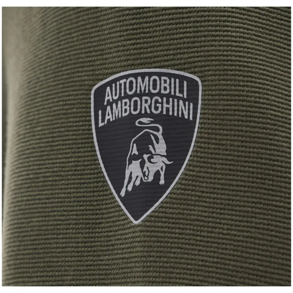 Automobili Lamborghini Men's Activewear Full Zip Hoodie - Green