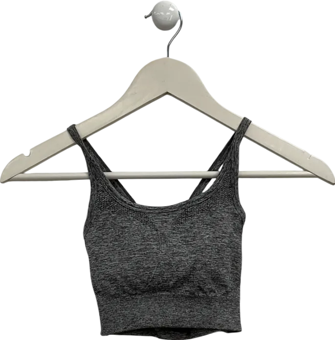 aybl Grey Empower Seamless Sports Bra UK XS
