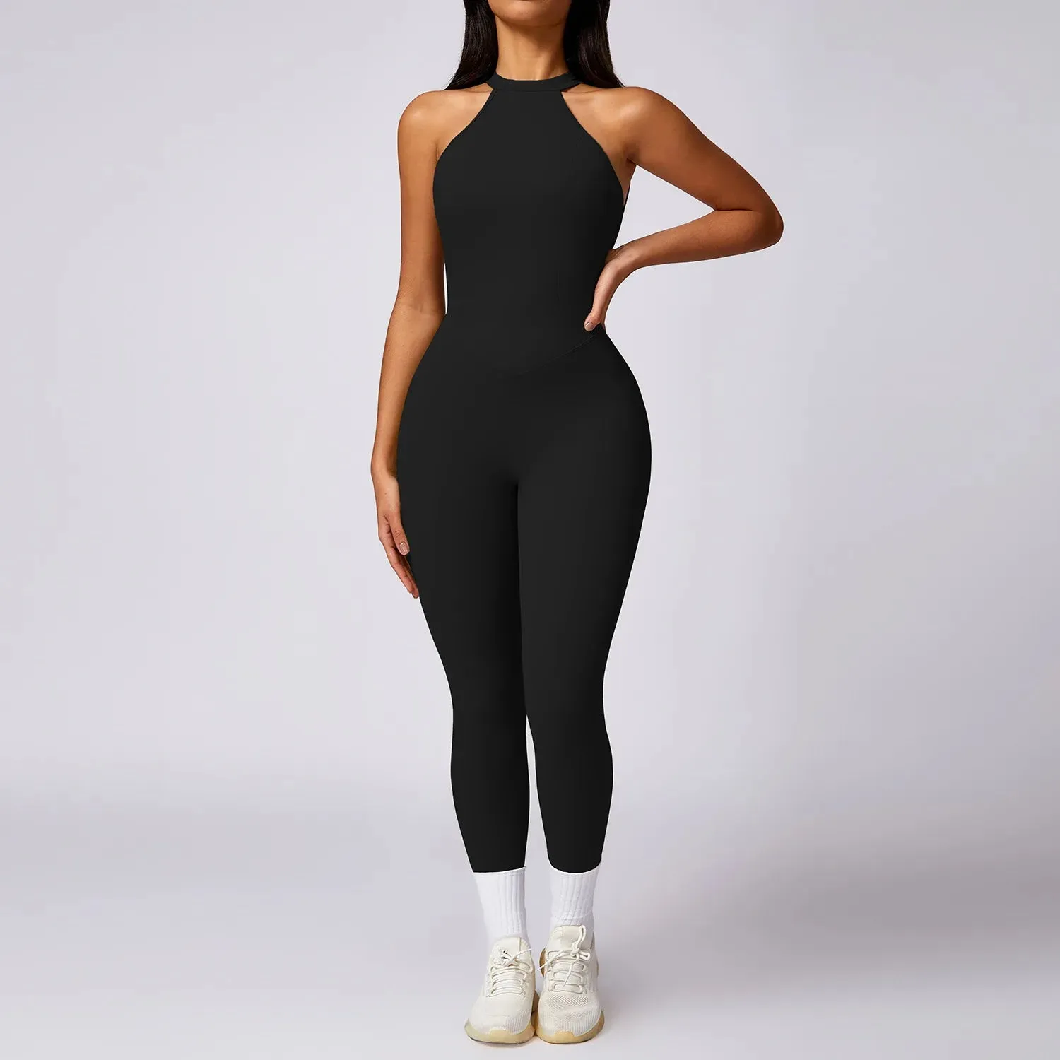 Backless Sports Bodysuit