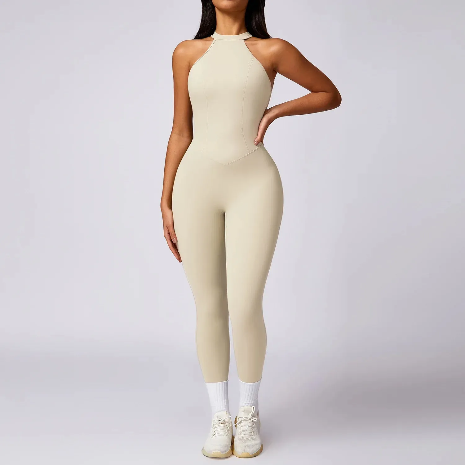 Backless Sports Bodysuit