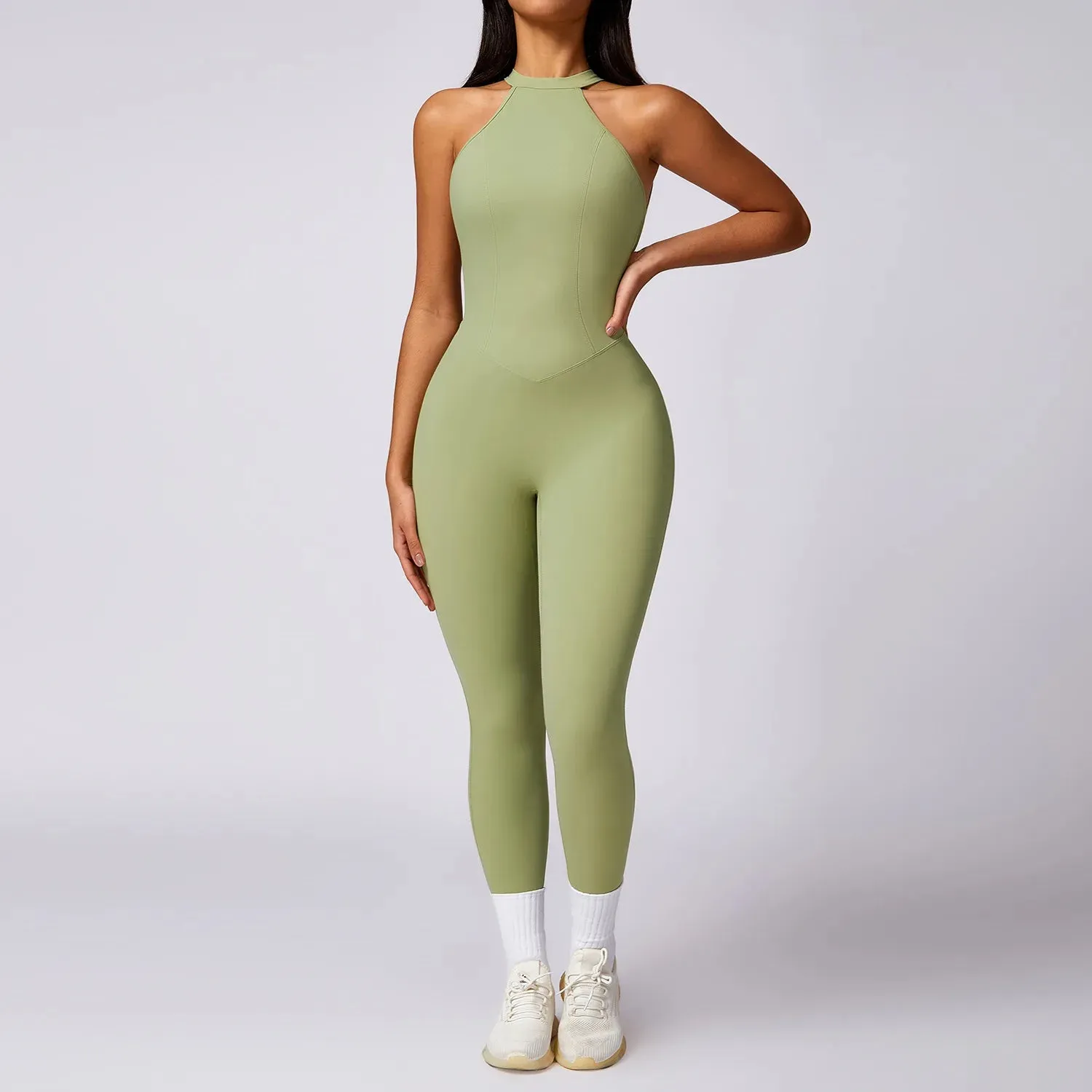 Backless Sports Bodysuit