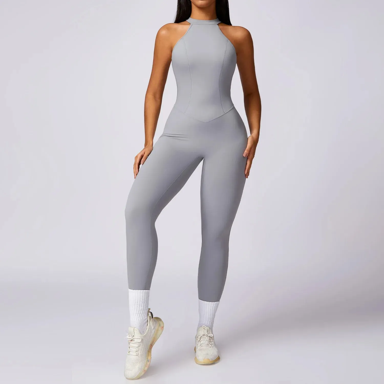 Backless Sports Bodysuit