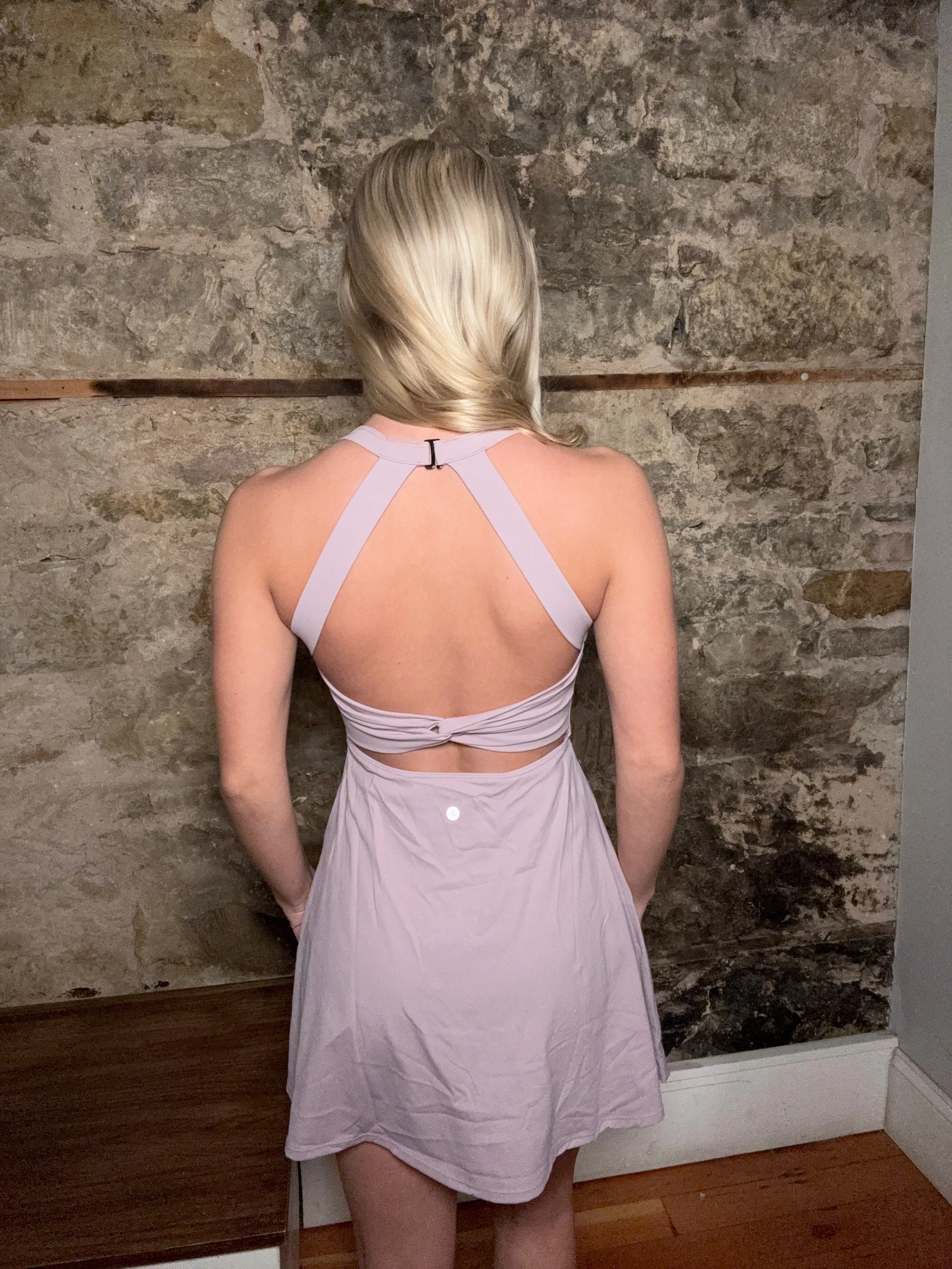 Backless Twisted Active Dress