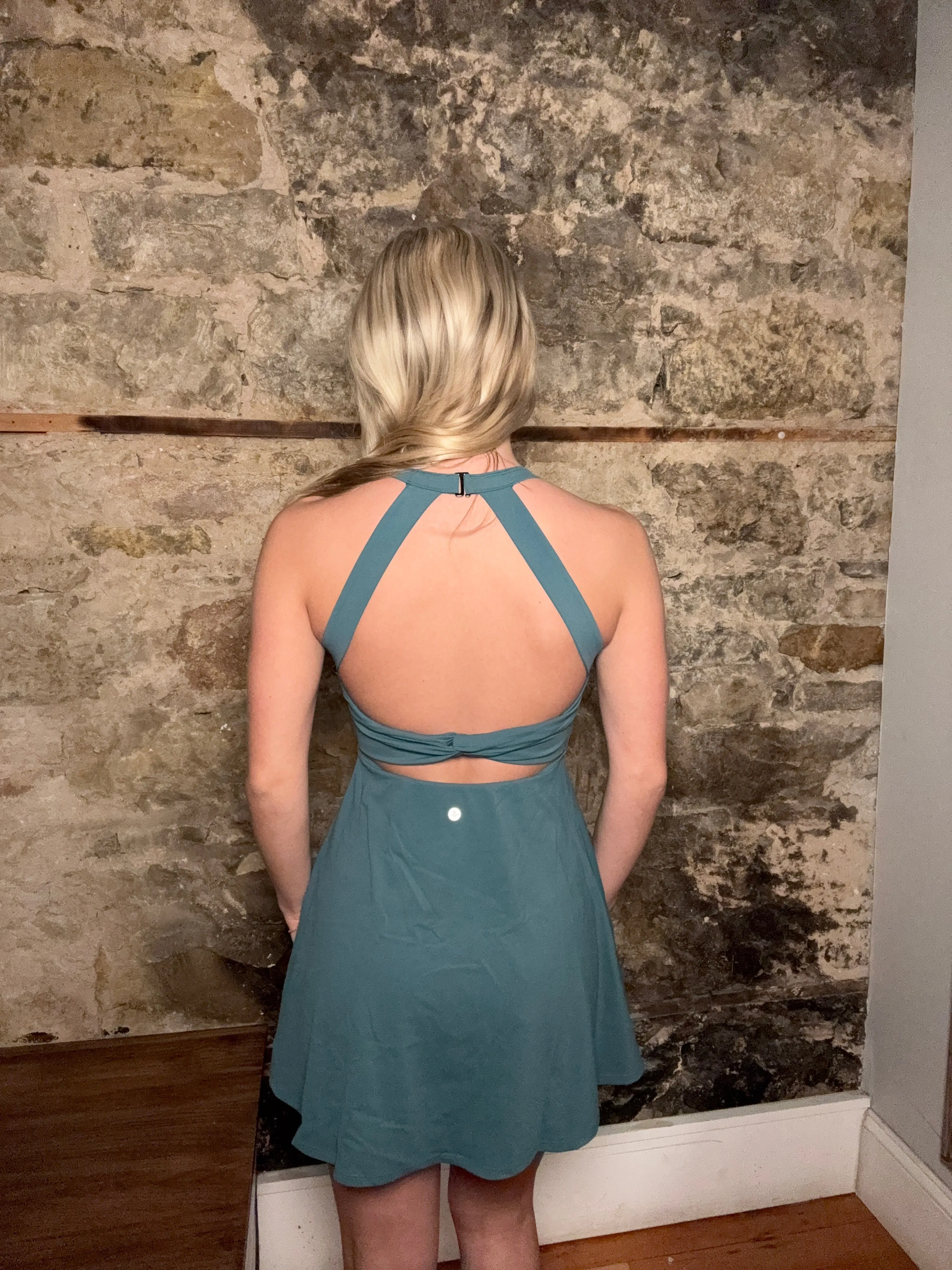 Backless Twisted Active Dress
