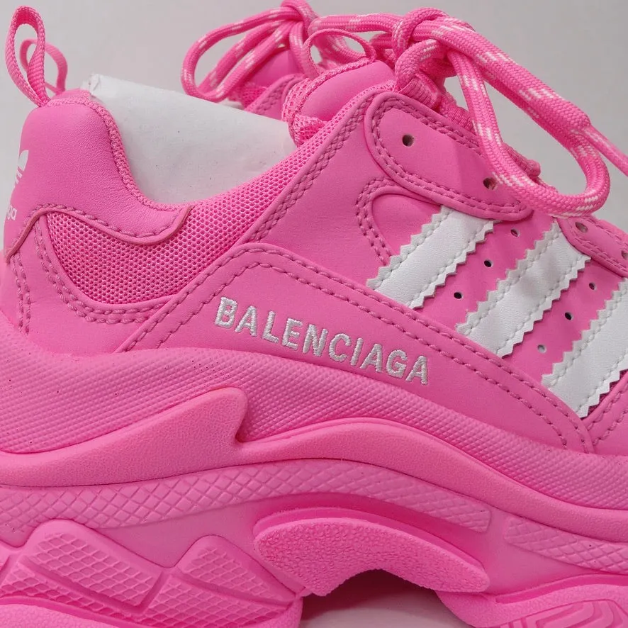 Balenciaga Adidas Tripple S Sneaker Neon Pink