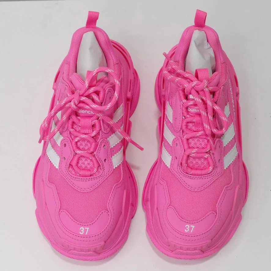 Balenciaga Adidas Tripple S Sneaker Neon Pink