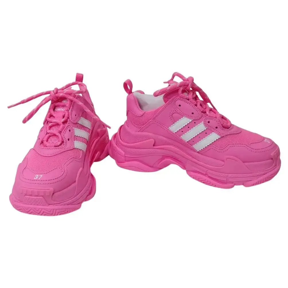 Balenciaga Adidas Tripple S Sneaker Neon Pink