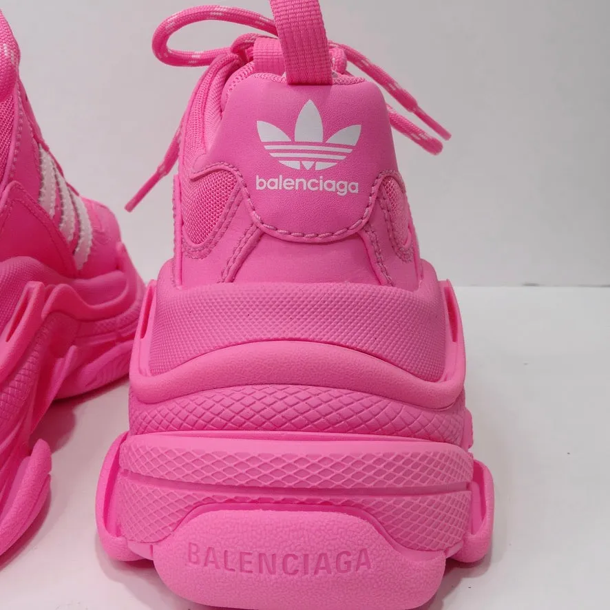 Balenciaga Adidas Tripple S Sneaker Neon Pink